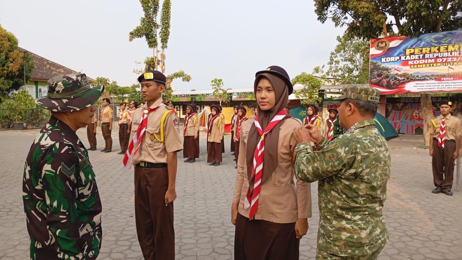 SMA Negeri 1 Karanganom Selenggarakan Perkemahan KKRI, Tanamkan Nilai Disiplin, Kepemimpinan, dan Bela Negara
