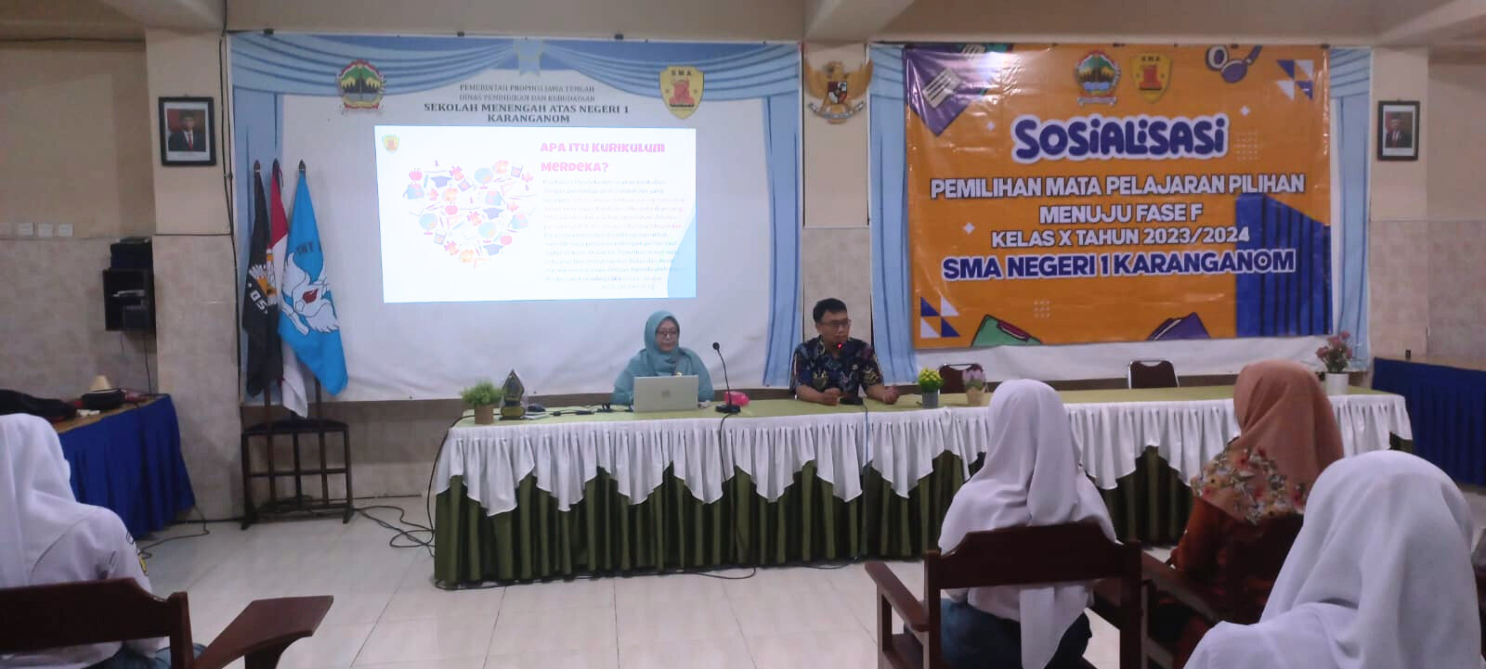 SOSIALISASI PEMILIHAN MATA PELAJARAN PILIHAN